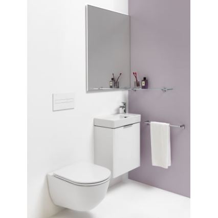LAUFEN H8159540001041 - Seinään asennettava pesuallas PRO 48x28 cm keramiikka/valkoinen