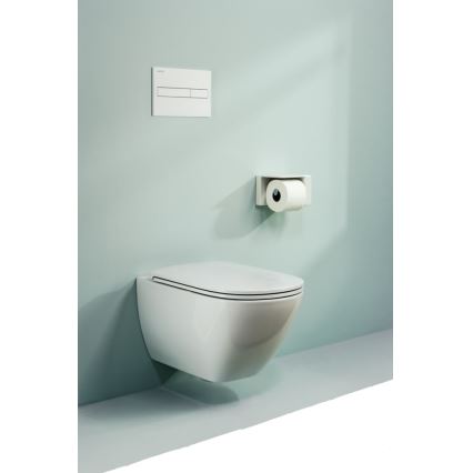 LAUFEN H8660800000001 - Seinä-WC LUA keramiikka/valkoinen + WC-istuimen kansi SoftClose LUA duroplasti/valkoinen