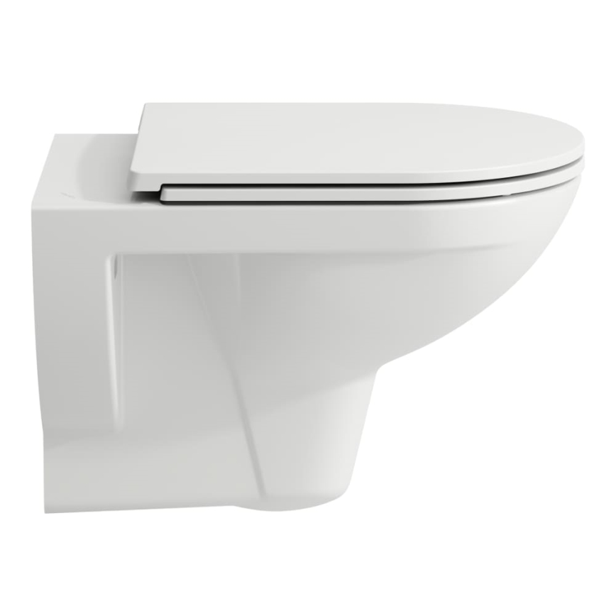 LAUFEN H8669510000001 - Seinä-WC PRO, keramiikka/valkoinen + SoftClose PRO -istuinkansi, duroplasti/valkoinen