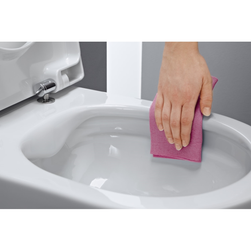 LAUFEN H8669540000001 - Seinään asennettava WC PRO keramiikka/valkoinen + WC-istuin SoftClose PRO duroplasti/valkoinen