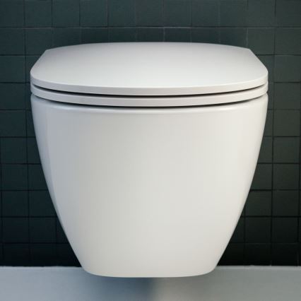 LAUFEN H8910830000001 - Pehmeästi sulkeutuva WC-istuimen kansi LUA duroplasti/valkoinen