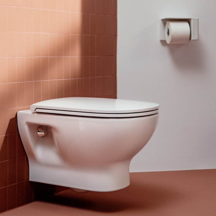 LAUFEN H8910830000001 - Pehmeästi sulkeutuva WC-istuimen kansi LUA duroplasti/valkoinen