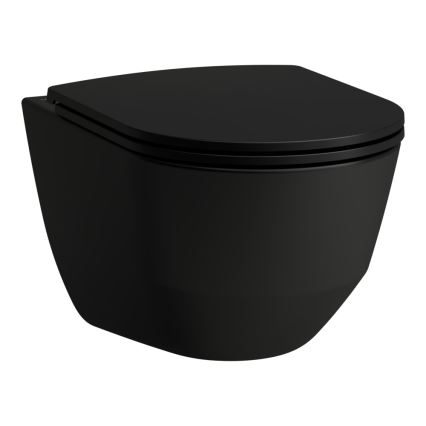 LAUFEN H8989667160001 - WC-istuimen kansi SoftClose PRO duroplasti/musta