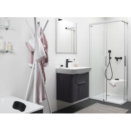 LAUFEN HF500702428000 - Pesuallashana LAURIN 16,2 cm mattatiitani musta