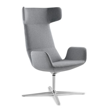 LD Seating - Pyörivä nojatuoli FLEXI harmaa