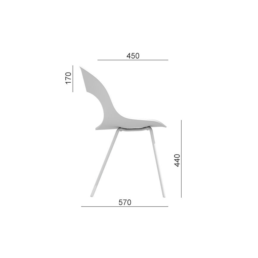 LD Seating - Toimistotuoli LOTUS ruskea/musta