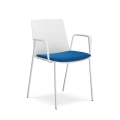 LD Seating - Toimistotuoli SKY valkoinen/sininen