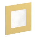 LDST AN-01-SZ-BZ9 - LED-portaikkovalo ANGEL 9xLED/1,2W/230V kultainen 6500K