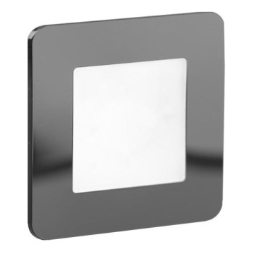 LDST DI-01-CB-BZ9 - LED-portaikkovalaisin DIANA 9xLED / 1,2W / 230V kiiltävä musta 6500K