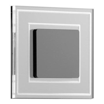 LDST KE-01-CB-BZ8 - LED-porrasvalaisin KELLY 8xLED/1,2W/230V kiiltävä musta 6500K