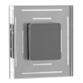 LDST SP-01-SC-BZ8- LED-portaikkovalo SPACE 8xLED/1,2W/230V matta musta 6500K