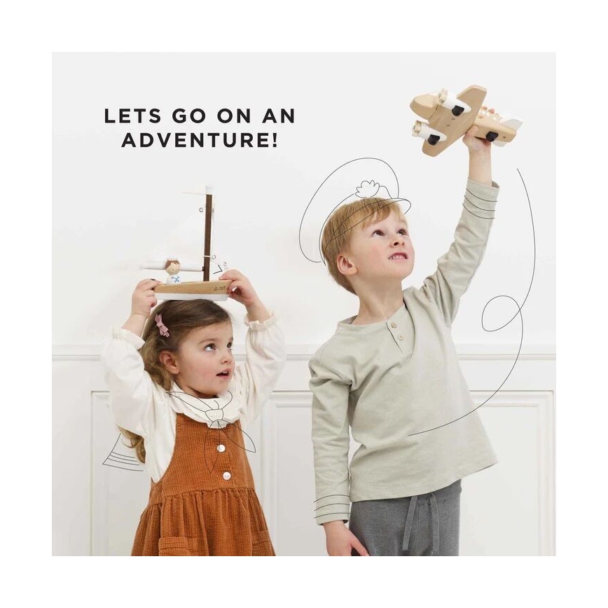 Le Toy Van - Puiset lentokoneet