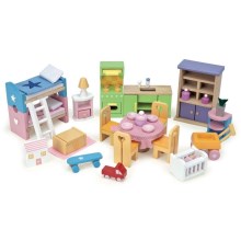 Le Toy Van - Täydellinen sarja nukkekodin huonekaluja Starter