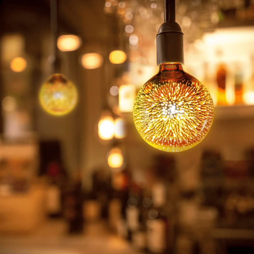 LED 3D Koristeellinen lamppu E27/4W/230V - Aigostar