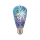 LED 3D Koristeellinen lamppu FILAMENT ST64 E27/3W/230V 3000K