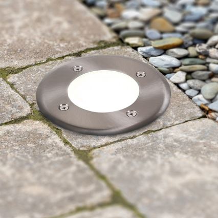 LED-ajotievalo MIVO LED/3W/230V halkaisija 12 cm IP67 mattakromi