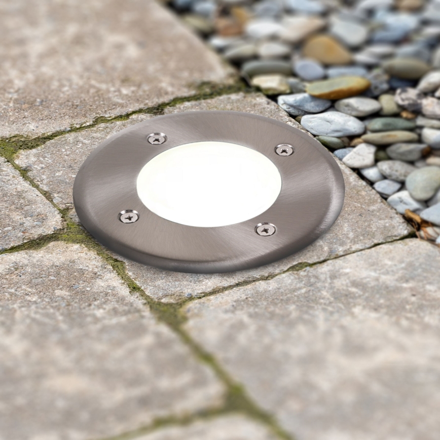 LED-ajotievalo MIVO LED/3W/230V halkaisija 12 cm IP67 mattakromi