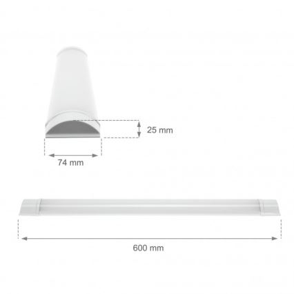 LED-alakaapin valaisin VIGA LED/14W/230V 6000K valkoinen