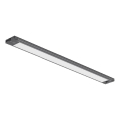 LED-alakaappivalaisin LED/18W/230V 2700/3000/4000/5000/5700K 60 cm musta