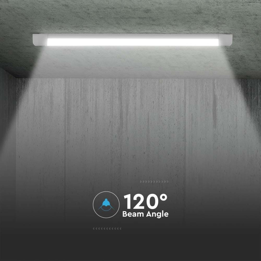 LED-alakaappivalaisin LED/40W/230V 3000K 116 cm