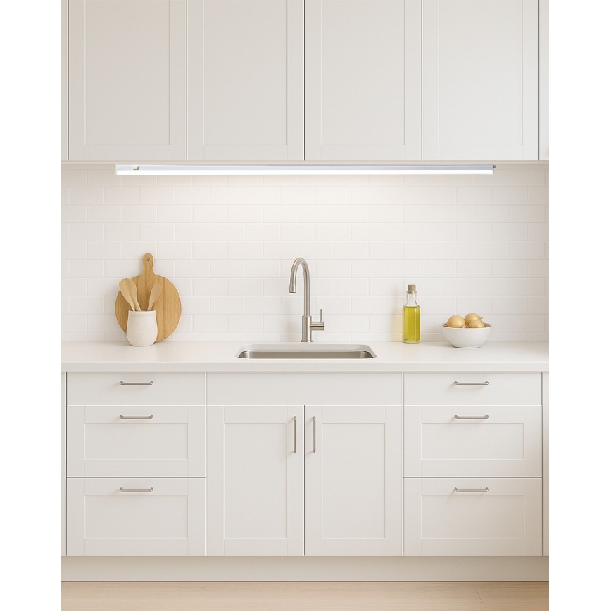 LED-alakaappivalaisin TUBE LED/18W/230V 120 cm valkoinen