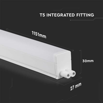 LED-alasvalaisin SAMSUNG CHIP LED/16W/230V 3000K 115 cm