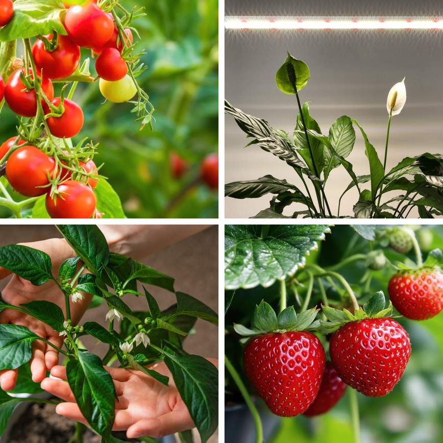 LED Kasvivalo GROWLY LED/15W/230W alapuolella