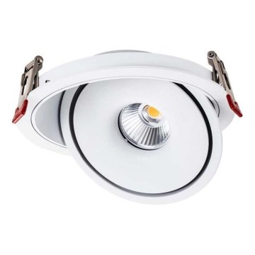 LED alasvalopistevalaisin LED/20W/230V 3000/4000/6400K halkaisija 16,5 cm valkoinen