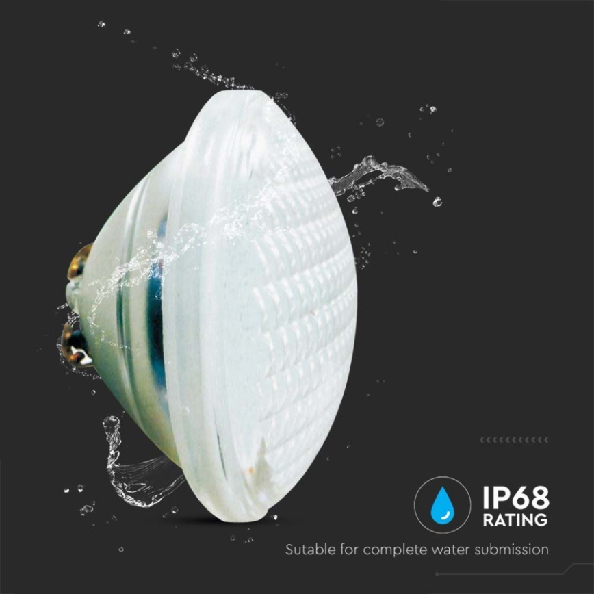 LED-uima-altaan lamppu LED/18W/12V IP68 6500K