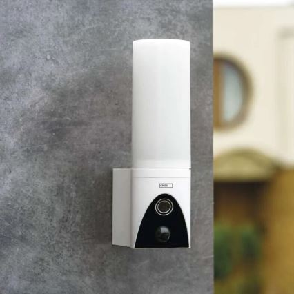 LED Älykäs ulkokamera valolla GoSmart LED/12W/230V IP65 Wi-Fi Tuya valkoinen