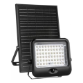 LED-aurinkoheijastin liiketunnistimella MHCS LED/20W/3,2V 3000/4000/6500K IP65 10000 mAh + kaukosäädin