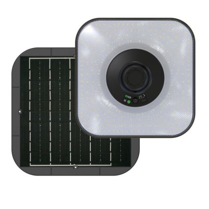 LED-aurinkokennolla varustettu katuvalaisin anturilla SOLSUMI LED/25W/3,2V 3000/4000/6500K IP54 24000 mAh + kaukosäädin