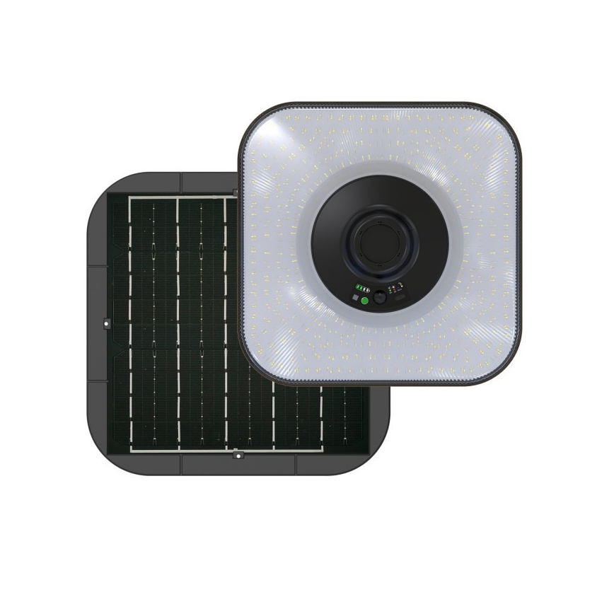 LED-aurinkokennolla varustettu katuvalaisin anturilla SOLSUMI LED/25W/3,2V 3000/4000/6500K IP54 24000 mAh + kaukosäädin