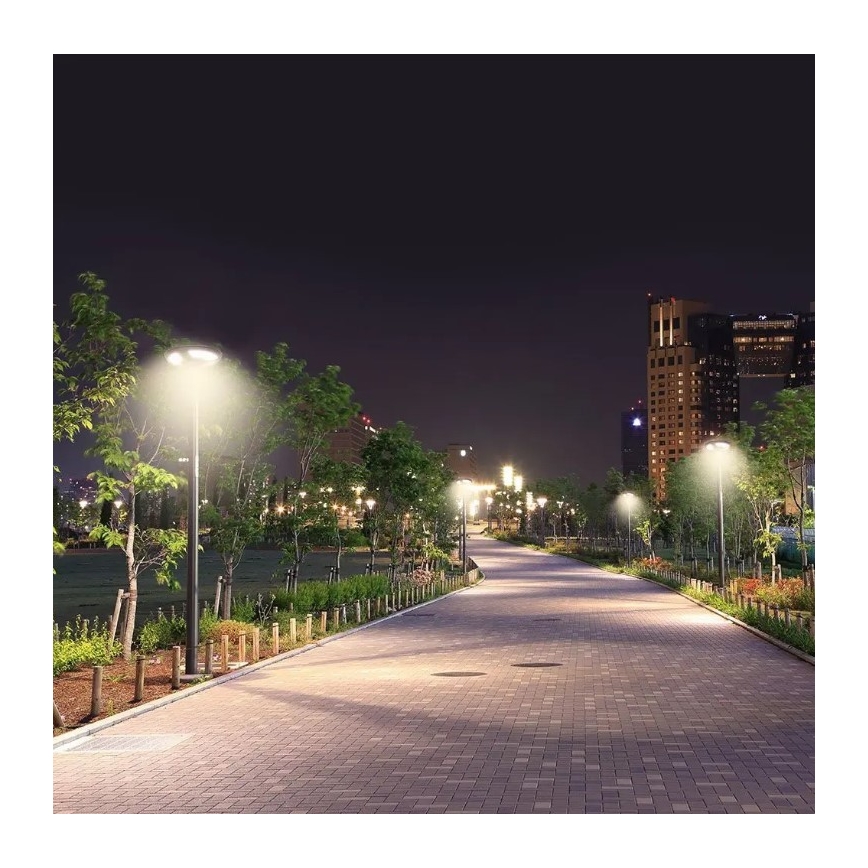 LED aurinkokatuvalo anturilla LED/10W/3,2V 6500K IP65 25000 mAh + kaukosäädin