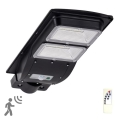 LED aurinkokatuvalo anturilla STREET 2xLED/6W/3,2V 12000 mAh IP65 + kaukosäädin