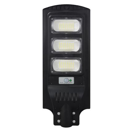 LED aurinkokatuvalo anturilla STREET LED/10W/3,2V 10000 mAh IP65 + kaukosäädin