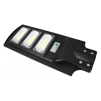 LED aurinkokatuvalo anturilla STREET LED/10W/3,2V 10000 mAh IP65 + kaukosäädin