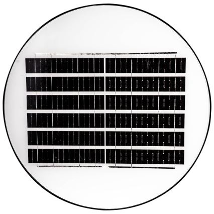 LED himmennettävä aurinkokäyttöinen katuvalaisin anturilla LED/15W/6V 11000 mAh 6500K IP65 musta + kaukosäädin