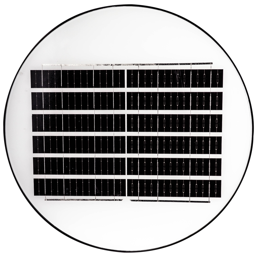 LED himmennettävä aurinkokäyttöinen katuvalaisin anturilla LED/15W/6V 11000 mAh 6500K IP65 musta + kaukosäädin