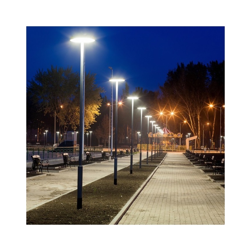LED-aurinkokatuvalaisin anturilla SOLSUMI LED/25W/3,2V IP54 25000 mAh + kaukosäädin