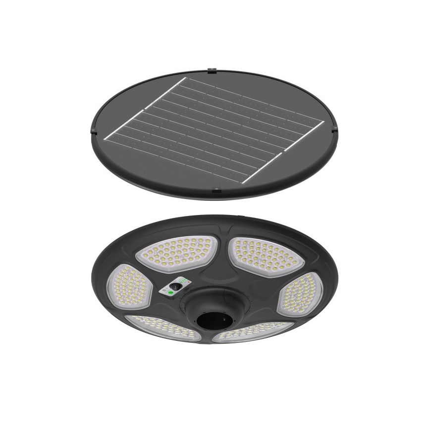 LED-aurinkokatuvalaisin anturilla SOLSUMI LED/25W/3,2V IP54 25000 mAh + kaukosäädin