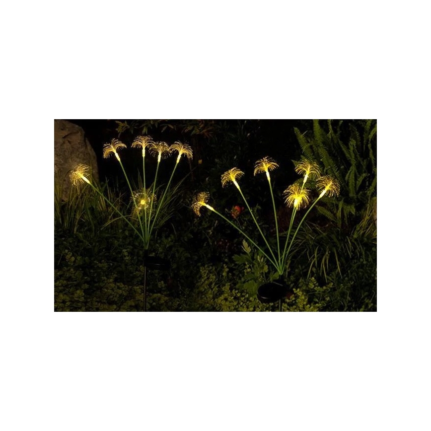 LED-aurinkokäyttöinen koristevalaisin anturilla 6xLED/1,2V 3000K 77 cm 600 mAh IP44