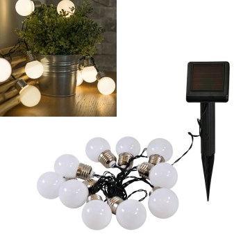 LED aurinkokäyttöinen koristevalosarja LED/1,2V 300 mAh 3,8 m IP44