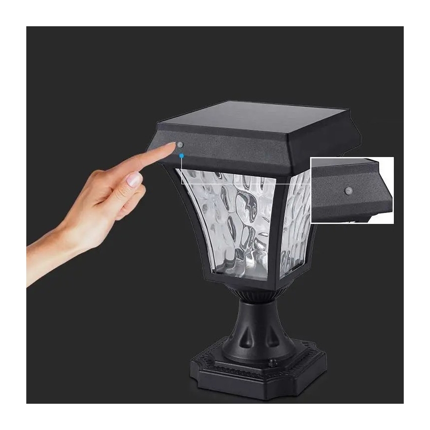 LED aurinkokennovalo 3-in-1 LED/2W/5,5V 3000K/6000K IP65 2200 mAh