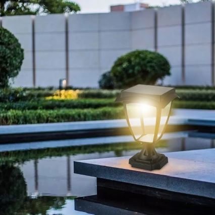 LED aurinkokennovalo LED/2W/3,7V 3000/6000K IP65 2200 mAh