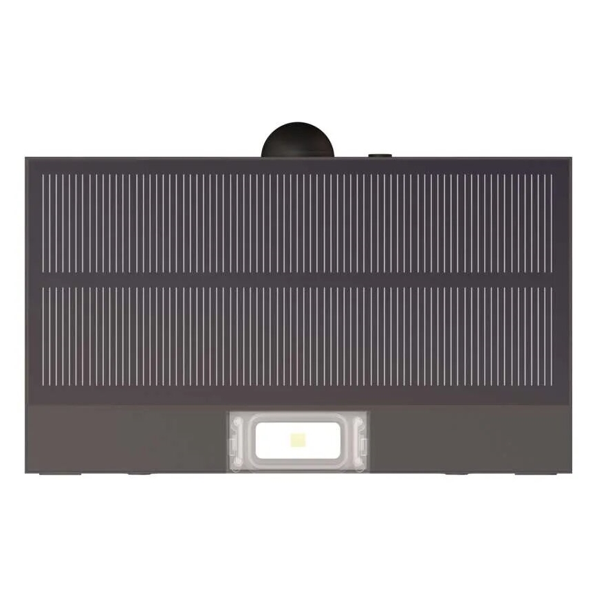 LED aurinkokennovalo liiketunnistimella LED/3,7V 1200mAh 4000K IP65 musta