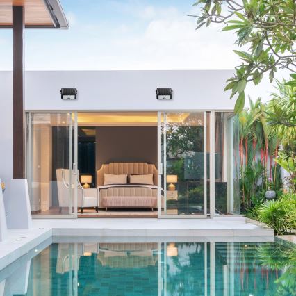 LED aurinkokennovalo liiketunnistimella ja hämäräkytkimellä EPAD LED/5W/3000 mAh 3,7V 4000K IP65