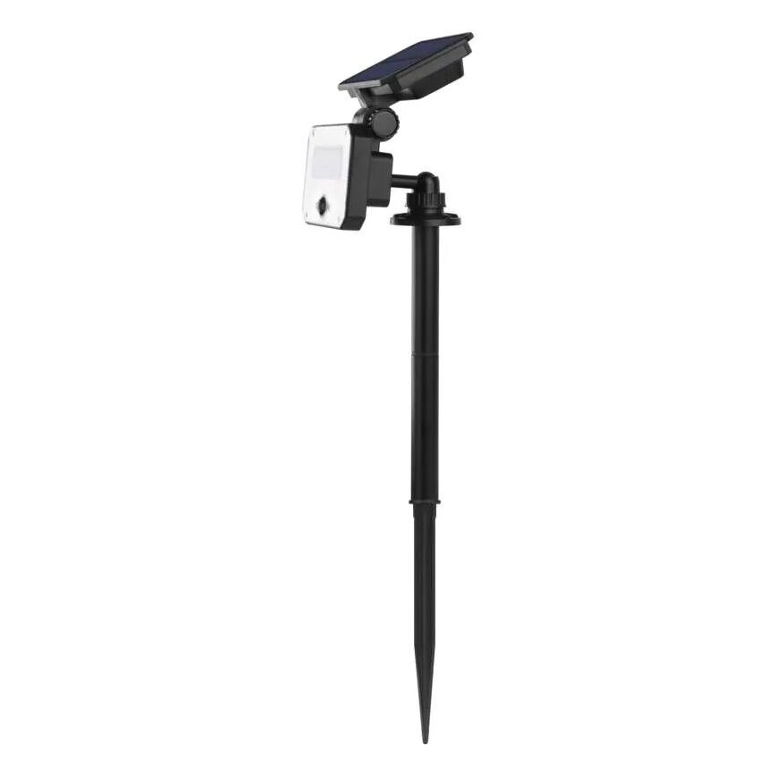 LED aurinkokennovalo liiketunnistimella SPILO LED/3,7V 3600mAh 3000K IP54 + kaukosäädin