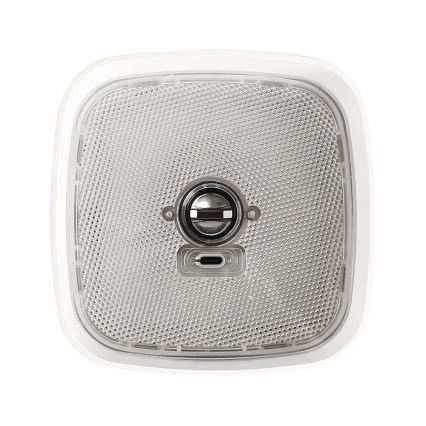 LED aurinkokennolla varustettu himmennettävä magneettinen kosketuslatauksella toimiva pöytävalaisin LED/5W/5V 3000-6000K 3600 mAh IP65 valkoinen