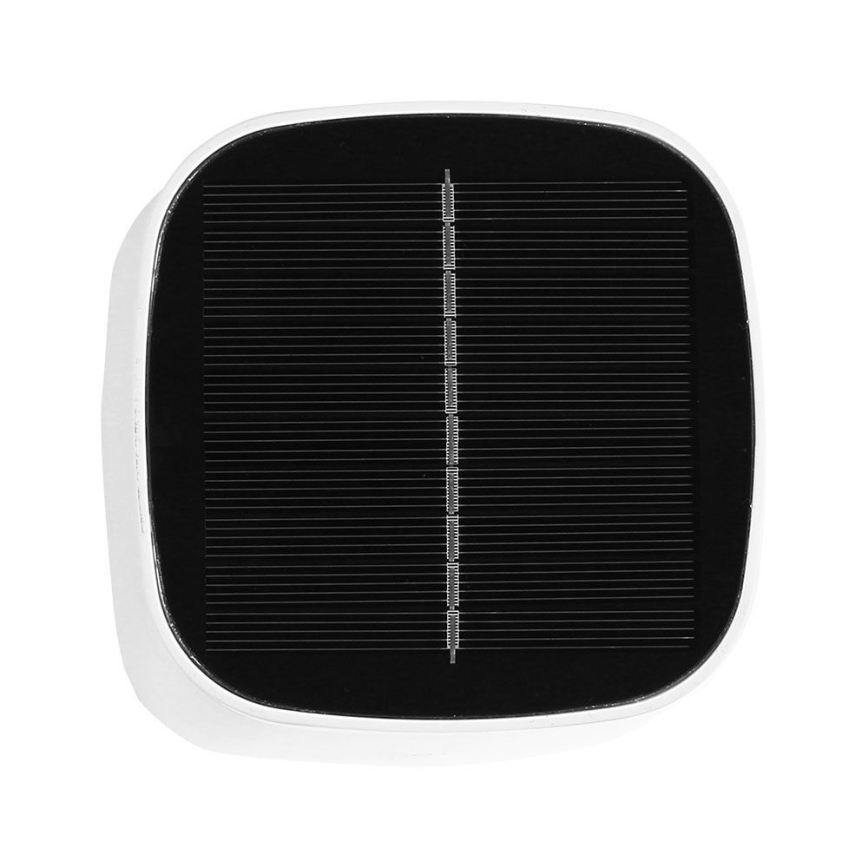 LED aurinkokennolla varustettu himmennettävä magneettinen kosketuslatauksella toimiva pöytävalaisin LED/5W/5V 3000-6000K 3600 mAh IP65 valkoinen